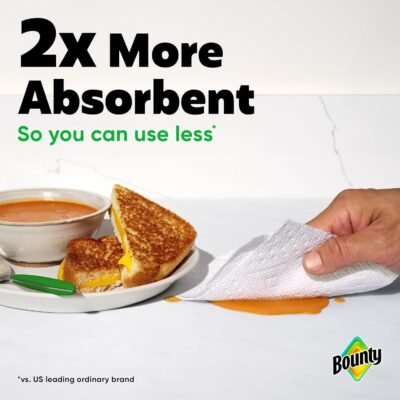 8145DBY3anL._AC_SL1500_.jpg Bounty Select-A-Size Paper Towels, White, 8 Triple Rolls = 24 Regular Rolls