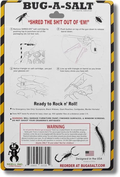 BUG-A-SALT Shred-ER Salt Cartridges