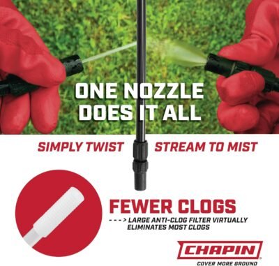 8157vQeZtXL._AC_SL1500_.jpg Chapin 20004 Made in USA 1 -Gallon Lawn and Garden Pump Pressured Sprayer, for Spraying Plants, Garden Watering, Weeds and Pests