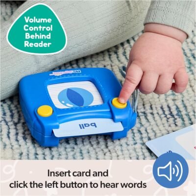 816-pNYlSTL._AC_SL1500_.jpg Ms. Rachel Official First Words Talking Flash Cards with Electronic Reader, 100 Words, Educational Toys & Toddler Toys for Girls & Boys Ages 1-2+