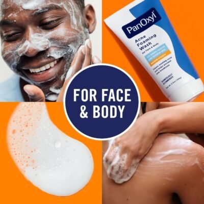 PanOxyl 10% Acne Foaming Wash 5.5 Ounce (Pack of 1)