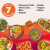 Instant Pot Duo 7-in-1 Electric Pressure Cooker, Slow Cooker, Rice, Steamer, Sauté, Yogurt Maker, Warmer & Sterilizer, Includes App With Over 800 Recipes, Stainless Steel, 6 Quart