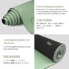 Yoga Mat Non Slip, Eco Friendly Fitness Exercise Mat with Carrying Strap,Pro Yoga Mats for Women,Workout Mats for Home, Pilates and Floor Exercises