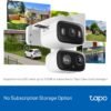 Tapo 2K 3MP Indoor/Outdoor Dual Lens Pan/Tilt Security Camera – 130° Wide-Angle + 6mm Telephoto, 360° Pan, Free Person/Vehicle Detection, SD/Cloud Storage, Works w/Alexa & Google Home – HybridCam Duo