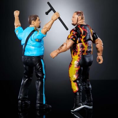 Mattel WWE Coliseum Collection Action Figure 2-Pack with Bam Bam Bigelow & Big Boss Man 6-inch Collectibles & Accessories Including Swappable Parts (Amazon Exclusive)