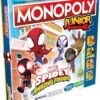 81FYkmQhrnL._AC_SL1500_.jpg Monopoly Junior: Marvel Spidey and His Amazing Friends Edition Board Game for Kids Ages 5+, with Artwork from The Animated Series, Kids Board Games (Amazon Exclusive)