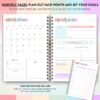 Wellness Journal - 90 Day Health, Fitness, Gratitude, Mindfullness, Wellbeing, Habit, Goals, Diet & Food Tracker - A5 (Pastel Rainbow)