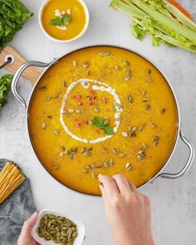 BEZIA 12 Quart Cooking Pot, Large Non Stick Induction Stock Pots with Lid, All Stove Compatible, 12 QT Aluminum Soup/Stew Pot For Big Gatherings, Grey