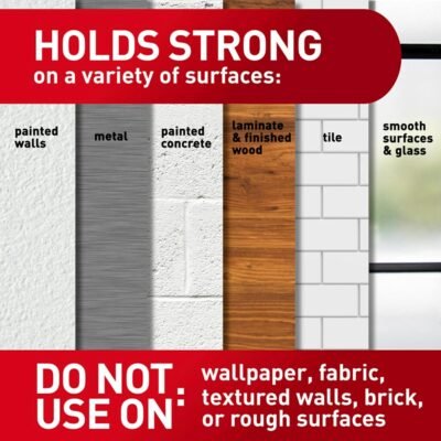 Command 20 lb XL Heavyweight Picture Hanging Strips 16 Pairs (32 Command Strips), Damage-Free Hanging Picture Hangers, Heavy Duty Wall Hanging Strips for Home Decor, White Adhesive Strips