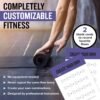 81N0AXfPpHL._AC_SL1500_.jpg NewMe Fitness Yoga Pose Workout Cards, Instructional Fitness Deck for Women & Men, Beginner Fitness Guide to Training Exercises at Home or Gym