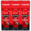 81NGw0XQG5L._SL1500_.jpg Colgate Optic White Pro Series Stain Prevention Hydrogen Peroxide Toothpaste, Teeth Whitening Toothpaste, Effectively Removes Tea, Coffee, and Wine Stains, Enamel-Safe for Daily Use, 3 Pack, 3.0 oz