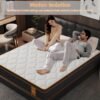 Queen Mattress, 12 Inch Memory Foam Hybrid Mattress in a Box, Medium Firm and Individually Pocket Springs - Pressure Relief, CertiPUR-US Certified, Motion Isolation