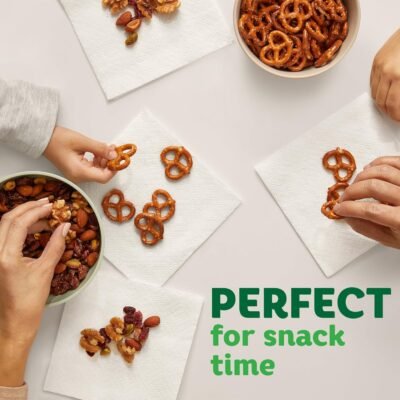 81VJdATtQiL._AC_SL1500_.jpg Bounty Quilted Napkins 1-Ply 12 1/10 x 12 White 200/Pack (96595PK)