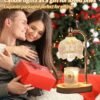 Candle Warmer Lamp with Timer and Dimmer,Electric Gold Light Gifts for Women Melt Wax Warmer Lamp with 2 Bulbs for Candle Jars House Warming New Home Decor Bedroom