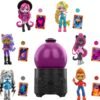 Monster High Potions Crystal Ball Mini Dolls, Surprise 3-inch Character Figures with Water Reveal, Charm and Fortune Card (Characters May Vary)