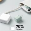 Anker Nano Charger, USB C GaN Charger 30W, PIQ 3.0 Foldable PPS Fast Charger for iPhone 16/15 and More Series, Galaxy, iPad, Compatible with MagSafe
