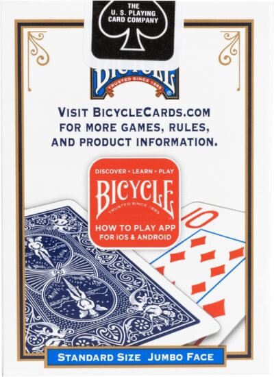 Bicycle Playing Cards, Jumbo Index, 2 Pack
