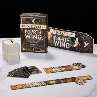 Priorities Fourth Wing Edition Game | Officially Licensed Party Game Inspired by Empyrean Series | Ages 17+ | 3+ Players | 20 Mins.