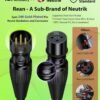 XLR Cables 10ft 2 Pack - Kevlar-Reinforced Nylon Braided - REAN Gold-Pin Connectors from NEUTRIK - AL & OFC Dual Shielded Balanced XLR Microphone Cable for Shure, Rode, Focusrite, Cloudlifter, Elgato