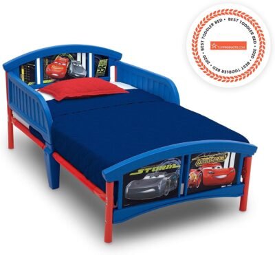 Delta Children Plastic Toddler Bed, Disney/Pixar Cars