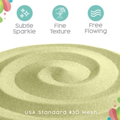 Blonde Unity Sand, 1 LB (16 oz), Colored Sand for Weddings, Vase Filler, Home Décor, Craft Sand, Aquarium Sand, and More
