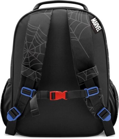 81j3-iKzh6L._AC_SL1500_.jpg Simple Modern Medium Marvel Toddler Backpack for School Girls and Boys | Kindergarten Elementary Kids Backpack | Fletcher Collection | Kids - 15" tall | Spidey Kid