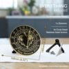 Anniversary Sundial Gift for Any Wedding Anniversary in 2025 - What Love is - Recycled Metal Home Decor Or Garden Present Idea - Handmade in UK for Him, Her Parents Or Couples Celebration