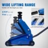 Mini Hydraulic Jack 2.5 Ton (5500lbs)/Floor Jack with Heightening Gasket,Lifting Range 4.13"-17"