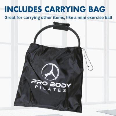 ProBody Pilates Fitness Circle – 14 Inch Pilates Ring for Focusing on Toning Inner Thighs, Arms, and Core