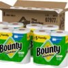 Bounty Quick Size Paper Towels, White, 8 Family Rolls = 20 Regular Rolls