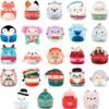 Squishmallows Original 24-Day Micromallows Holiday Plush Advent Calendar