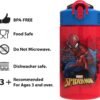 81tcZjb-kuL._AC_SL1500_.jpg Zak Designs Marvel SpiderMan Kids Spout Cover and Built-in Carrying Loop Made of Plastic, Leak-Proof Water Bottle Design (BPA-Free), Red, 16oz