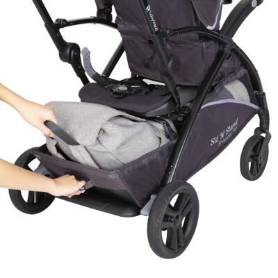 Baby Trend Sit N’ Stand® 5-in-1 Shopper Plus Stroller, Cassis