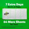 Bounty Paper Towels Quick Size, White, 16 Family Rolls = 40 Regular Rolls
