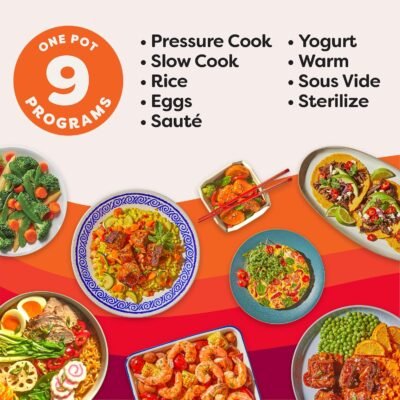 91B0-WYHnhL._AC_SL1500_.jpg Instant Pot Duo Plus 9-in-1 Multicooker, Pressure Cooker, Slow Cook, Rice Maker, Steamer, Sauté, Yogurt, Warmer & Sterilizer, Includes App With Over 800 Recipes, Stainless Steel, 6 Quarts