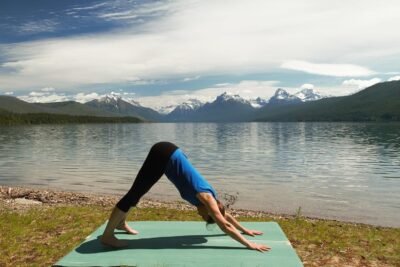 Gentle Yoga: 7 Beginning Yoga Practices for Mid-life (40's - 70's) including AM Energy, PM Relaxation, Improving Balance, Relief from Desk Work, Core Strength, and more.