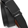 CHAOREN Mens Belt Leather Ratchet Belt - Customizable Fit, Effortless Style (35mm)