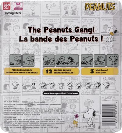 Tamagotchi Nano x Peanuts with Silicone Case Set