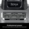 Ninja Professional Blender 1000W, Total Crushing Technology- Smoothies, Ice Crushing & Frozen Fruit, Full-Size Countertop Blender, 72-oz. Pitcher, Black & Grey, BL610