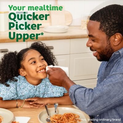 91arLa4RW0L._AC_SL1500_.jpg Bounty Quilted Napkins 1-Ply 12 1/10 x 12 White 200/Pack (96595PK)