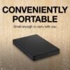 Seagate Portable 2TB External Hard Drive HDD — USB 3.0 for PC, Mac, PlayStation, & Xbox -1-Year Rescue Service (STGX2000400)