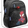 91e5UqxJjdL._AC_SL1500_.jpg Simple Modern Medium Marvel Toddler Backpack for School Girls and Boys | Kindergarten Elementary Kids Backpack | Fletcher Collection | Kids - 15" tall | Spidey Kid